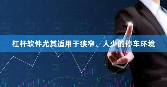 杠杆软件尤其适用于狭窄、人少的停车环境